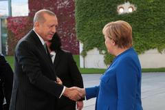 Erdogan a Merkelová