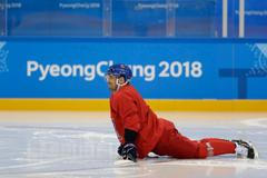 ZOH 2018, trénink českých hokejistů: Petr Koukal