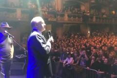 Pražský výběr pozval slovenského prezidenta do Lucerny. Kiska měl u rockerů úspěch