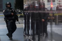 Budova CNN - podezřelý balíček s bombou