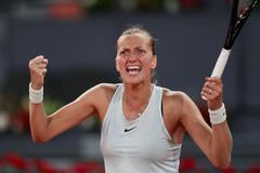 Petra Kvitová v semifinále turnaje v Madridu 2018