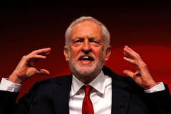 Jeremy Corbyn sjezd labouristů v Liverpoolu