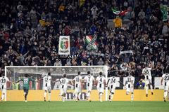 Radost fotbalistů Juventusu
