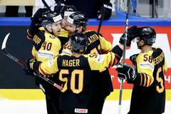 MS 2018, Německo-Finsko: Björn Krupp slaví gól Německa