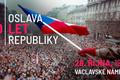 Živě: Oslava 100 let republiky z Václavského náměstí