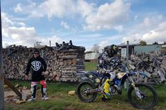 Trénink FMX: Libor a Filip Podmolové