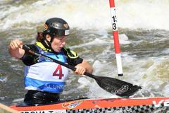 Kanoistka Tereza Fišerová na ME v Praze 2018