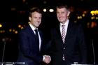 Macron s Babišem