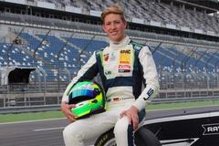 David Schumacher v závodě německé Formule 4