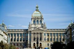 Národní muzeum v průběhu rekonstrukce.