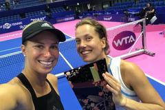 tenis, Andrea Sestini Hlaváčková a Barbory Strýcová