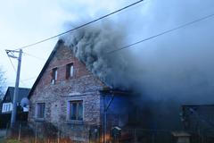 Požár - ilustrační