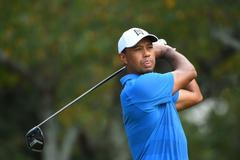 Tiger Woods na Tour Championship v Atlantě