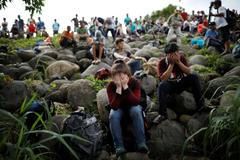 Karavana migrantů ze Střední Ameriky putuje do USA.