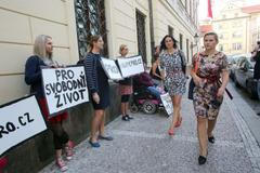 Demonstrace za zvýšení příspěvku na péči