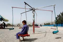 Afghánistán děti dítě válka