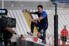 fotbal, Evropská liga 2018/2019, AEK Larnaca - FC Curych, Benjamin Kololli