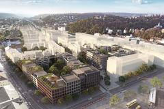 Nová čtvrť Na Knížecí v Praze