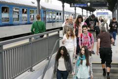 Nádraží, České dráhy - ilustrační foto