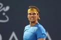 Rafael Nadal na exhibici v Abú Zabí