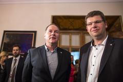 Volební štáb TOP 09 / Komunální volby 2018 / Economia / Milan Bureš / Praha / Dap / 6. 10. 2018 / 2