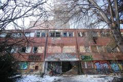 Opuštěná Teplárna Veleslavín v Praze