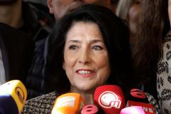 Gruzínská prezidentka Salome Zurabišviliová.