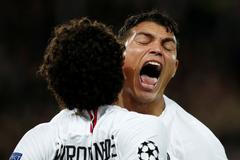Marquinhos a Thiago Silva, utkání Paris vs. Liverpool