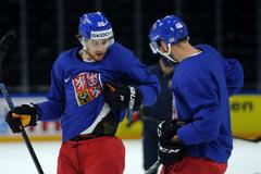 David Pastrňák a David Krejčí na MS 2018