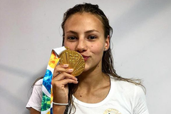 Česká plavkyně Barbora Seemanová