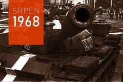 Srpen 1968 - poutací obrazek grafiky