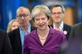 Britská premiérka Theresa Mayová na konferenci Konzervativní strany.