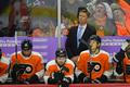Dave Hakstol (Philadelphia Flyers) na podzim 2018