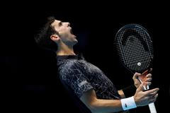 Novak Djokovič na Turnaji mistrů