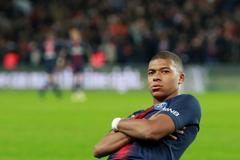 Kylian Mbappé slaví gól PSG
