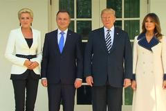 Donald Trump uvítal polského prezidenta Dudu v Bílém domě