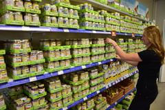 Hamé ilustrační nakupování regál