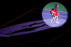 Petra Kvitová na Turnaji mistryň v Singapuru