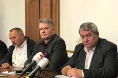 Předseda KSČM Vojtěch Filip po jednání Ústředního výboru KSČM 20. října 2018