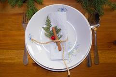 Vykouzlete štědrovečerní prostírání ve venkovském stylu