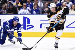 hokej, NHL 2018/2019, Toronto - Boston, David Pastrňák