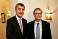 Andrej Babiš / Bill Gates / 18. 10. 2018 / Brusel
