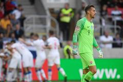 fotbal, Liga národů 2018/2019, Slovensko - Česko, Martin Dúbravka