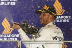 F1, VC Singapuru 2018: Lewis Hamilton, Mercedes
