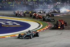 F1, VC Singapuru 2018: start