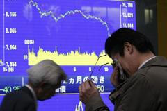 Fotogalerie / Ekonomická krize / Reuters /  16_ 31. prosince 2008_Světové burzy oznámily indexy rekordní ztráty