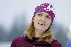 Kateřina Emmons, bývalá střelkyně a nynější poradkyně biatlonistů v Novém Městě 2018