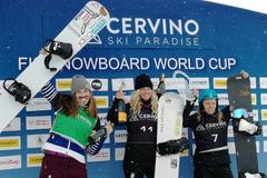 Eva Samková v Cervinii 2018