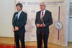 Marek Hilšer a Jiří Drahoš.