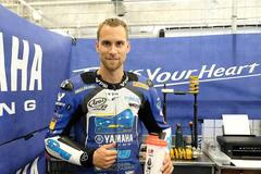 Ondřej Ježek na závodě MS superbiků v Brně 2018